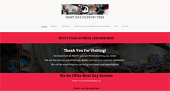 Desktop Screenshot of ndctees.com