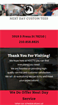 Mobile Screenshot of ndctees.com